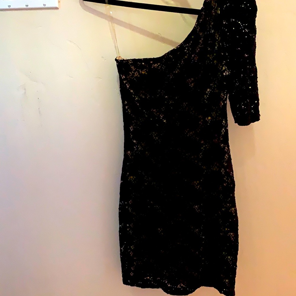 super cute one shoulder dress